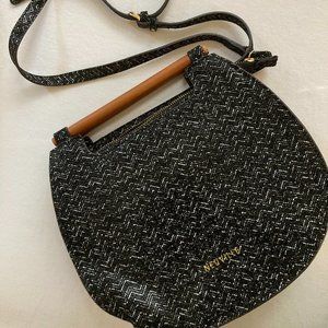 Neuville Leather Handbag with Crossbody Strap -NEW w/o tags
